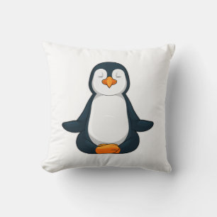 Penguin at Yoga Fitness in Sitting Cushion
