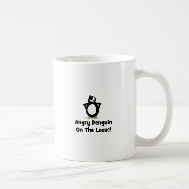Penguin Attitude Coffee Mug (Right)