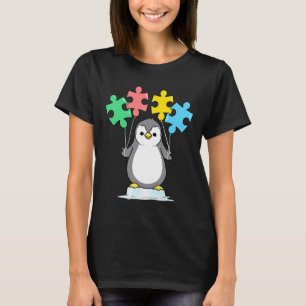 Penguin Autism Awareness T-Shirt