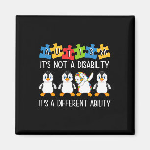 Penguin Autism Is Not A Disability It's A Differen Magnet