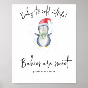 Penguin - Babies are sweet Poster