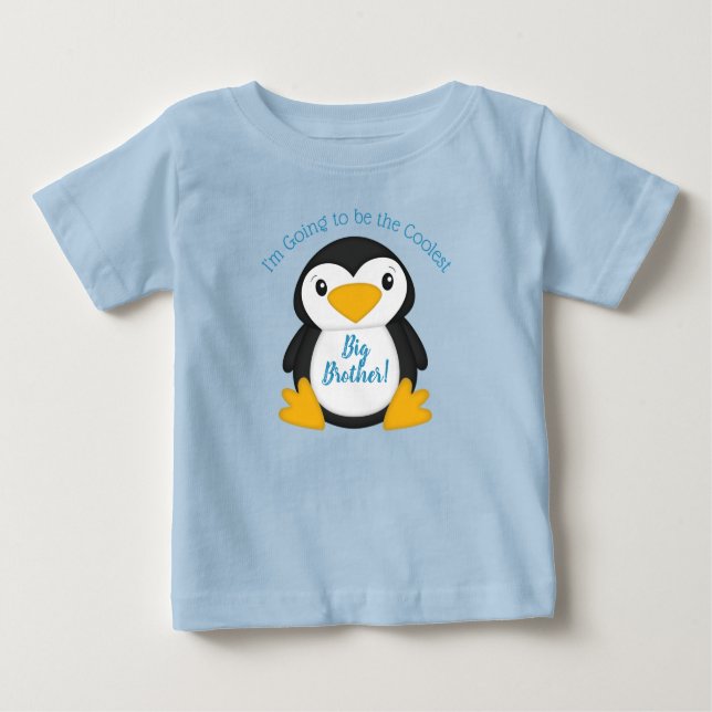 Penguin Baby Shower T-Shirt (Front)