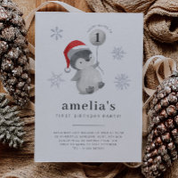 Penguin Balloon 1st Birthday