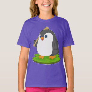 Penguin Baseball Baseball bat T-Shirt