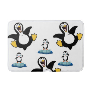 Penguin Bathroom Bath Mat