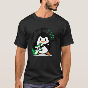 penguin best guitarist cute T-Shirt