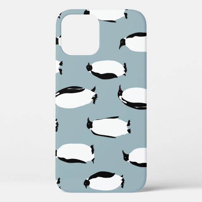 Penguin Bird Animal Cute Pattern Case-Mate iPhone Case (Back)
