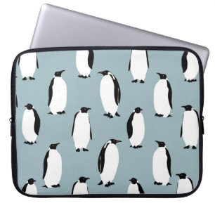 Penguin Bird Animal Cute Pattern Laptop Sleeve