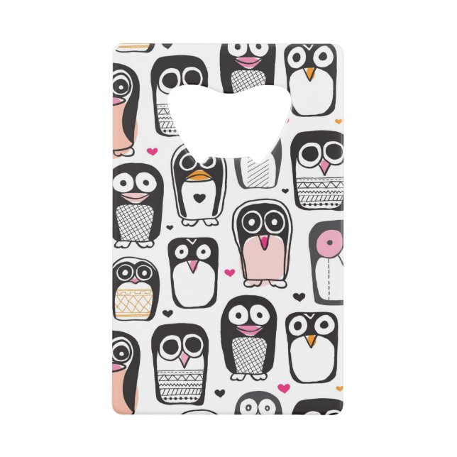 penguin bird illustration background (Front)