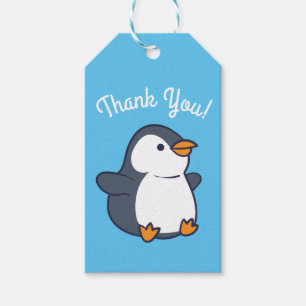 Penguin Birthday Party Gift Tags