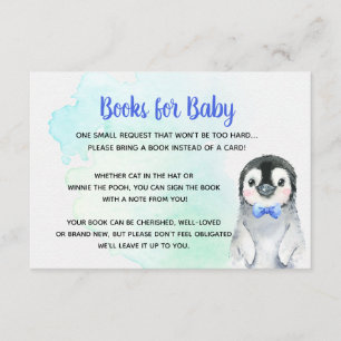 Penguin Books for Baby Card Boy
