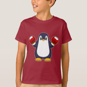 Penguin Boxer Boxing gloves Boxing T-Shirt