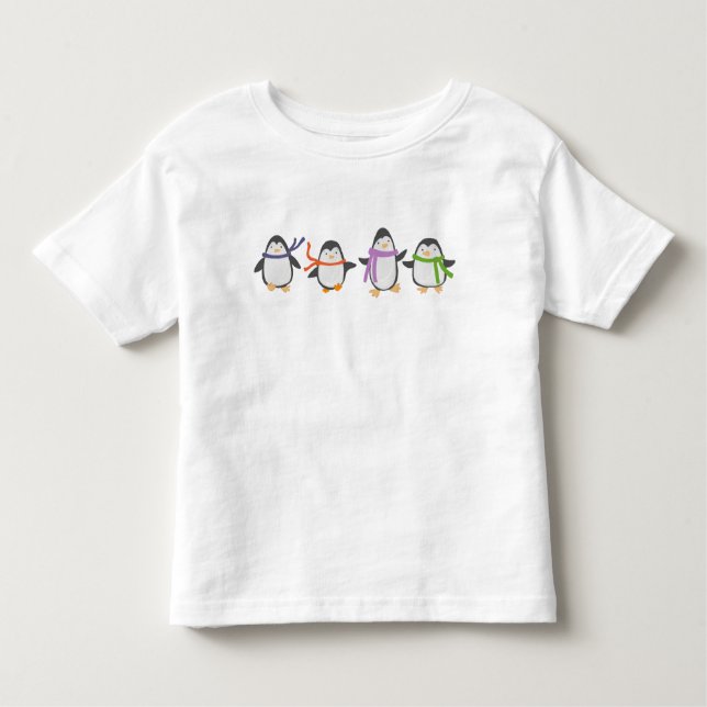 Penguin Buddies Toddler T-Shirt (Front)