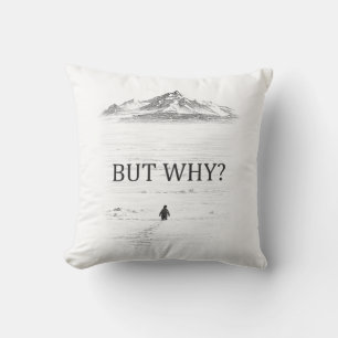 Penguin But Why Mountains Cushion