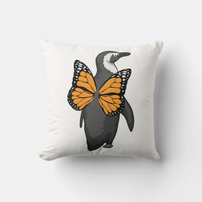 Penguin Butterfly wings Cushion (Front)
