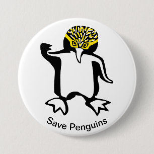 Penguin - button