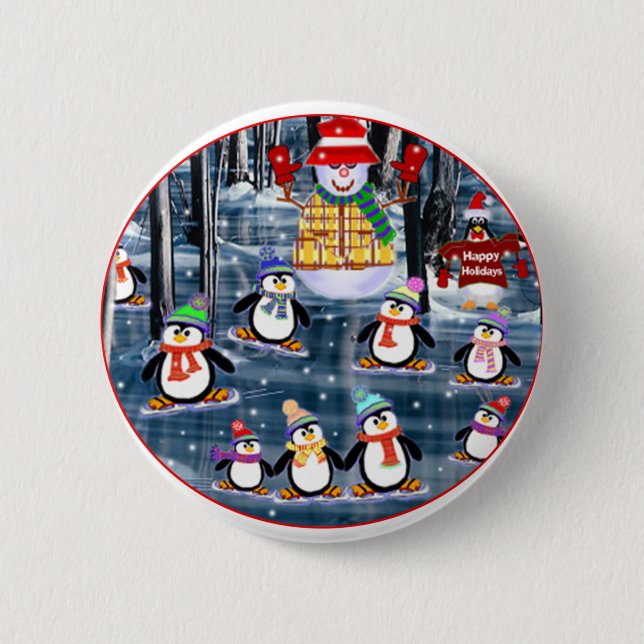 Penguin Buttons (Front)