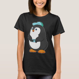 Penguin Camera T-Shirt