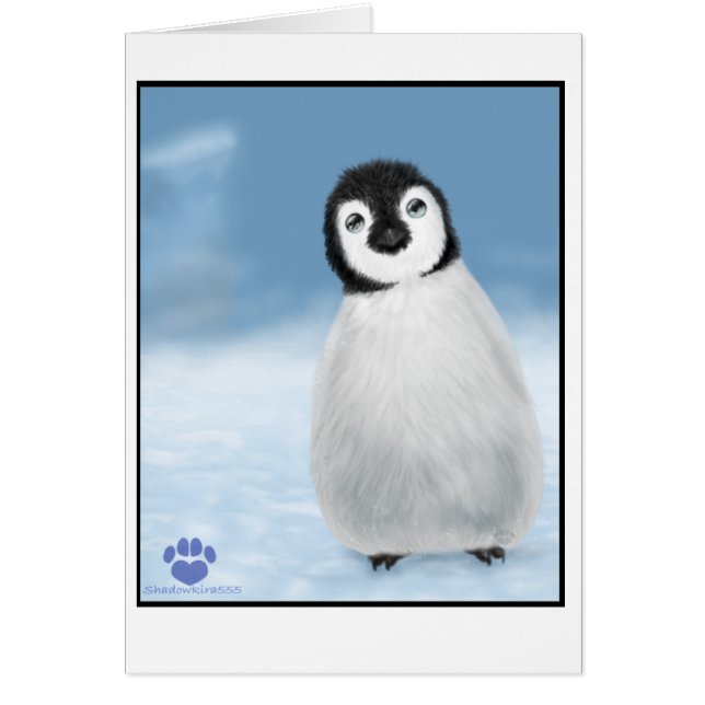 Penguin card (Front)