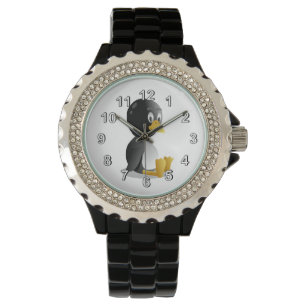 Penguin cartoon watch