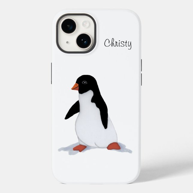 Penguin Case-Mate iPhone Case (Back)