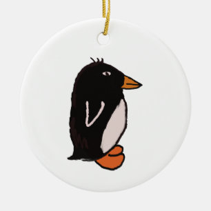 Penguin Ceramic Ornament