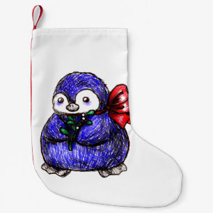 Penguin Chick Small Christmas Stocking