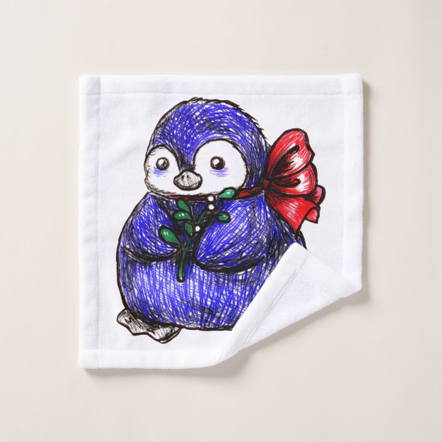 Penguin Chick Wash Cloth (Wash Cloth)