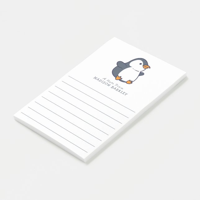 Penguin Children's Adorable Post-it Notes (Angled)