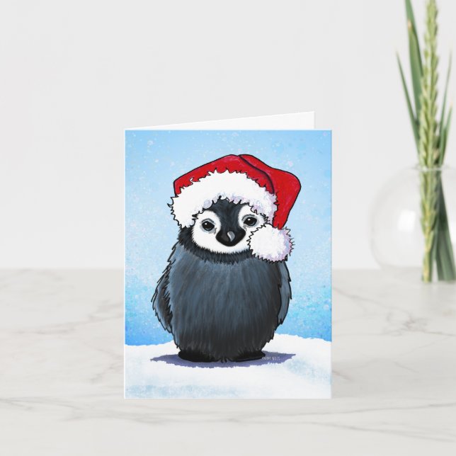 Penguin Christmas Card (Front)
