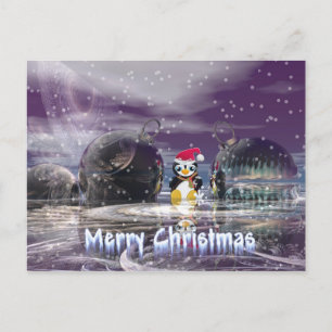 Penguin Christmas Card