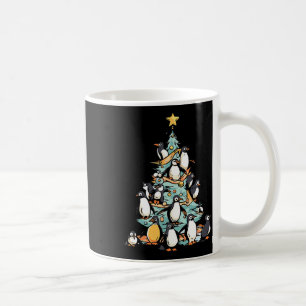 Penguin Christmas Day Ice Bird Animal Santa Claus  Coffee Mug