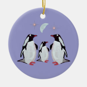 Penguin Christmas Family Ornaments