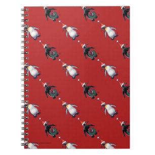 Penguin Christmas Notebook