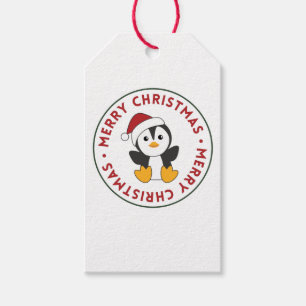 Penguin Christmas Snow Winter Animals Penguins Gift Tags