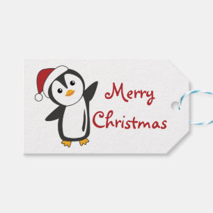 Penguin Christmas Snow Winter Animals Penguins Tru Gift Tags