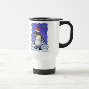 Penguin Christmas Travel Mug