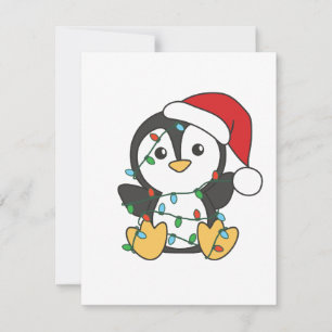 Penguin Christmas Winter Animals Holiday Penguines