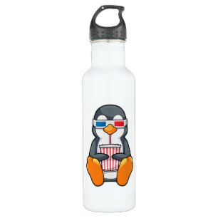 Penguin Cinema Glasses Drinking cup 710 Ml Water Bottle