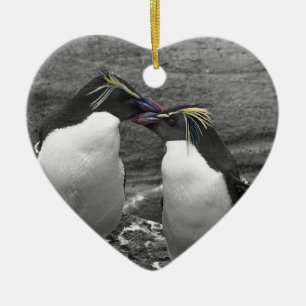 Penguin Colour Splash Ceramic Ornament