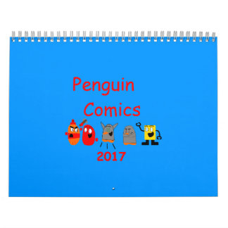 Penguin Comics 2017 Calendar