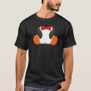 Penguin Costume Halloween Outfit Bowtie Cute Anima T-Shirt