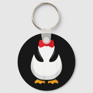 Penguin Costume Key Ring