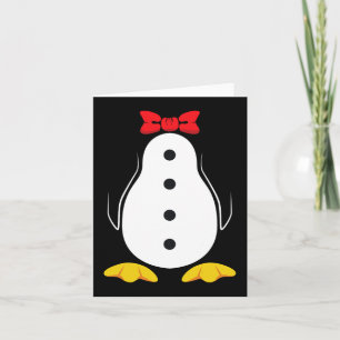 Penguin Costume Tuxedo Halloween Gift for Boys Gi Card