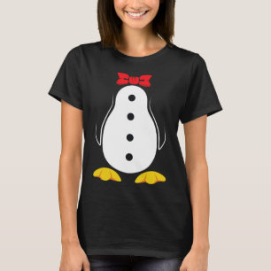 Penguin Costume Tuxedo Halloween Gift For Boys Gir T-Shirt