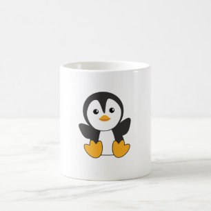 Penguin Cute Animals For Kids Funny Bird Coffee Mug