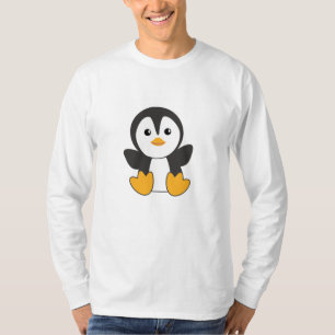 Penguin Cute Animals For Kids Funny Bird T-Shirt