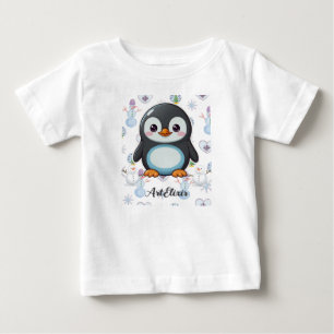 Penguin Cute Kawaii Baby Print T-Shirt