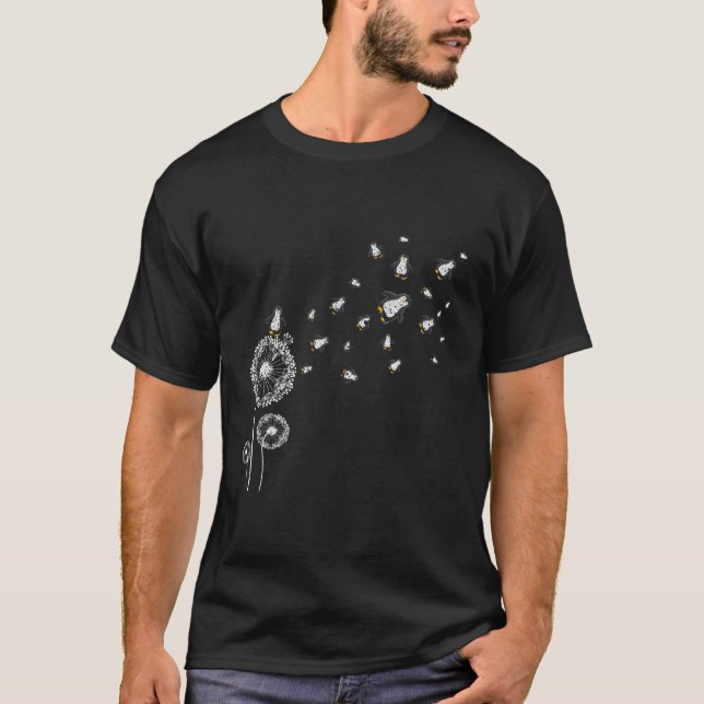 Penguin Dandelion T-Shirt (Front)