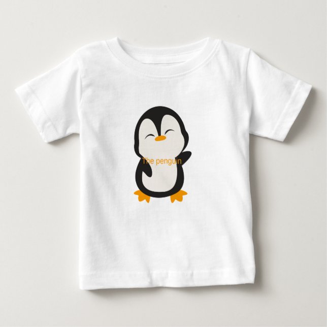 penguin design T-shirt for kids uniqe design (Front)